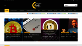 What Cryptobestcoins.com website looked like in 2022 (1 year ago)