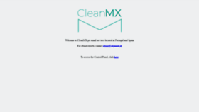 What Cleanmx.pt website looked like in 2022 (1 year ago)