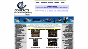 What Contactswwmachinery.com website looked like in 2023 (1 year ago)