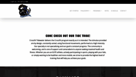 What Crossfittidewater.com website looked like in 2023 (1 year ago)