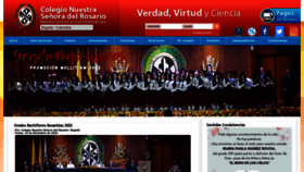 What Colrosariobogota.com website looked like in 2023 (1 year ago)