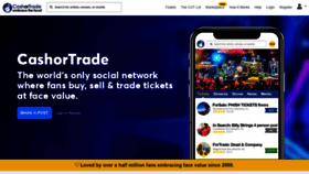 What Cashortrade.org website looked like in 2023 (1 year ago)