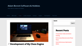 What Chessbin.com website looked like in 2023 (1 year ago)