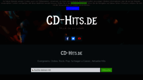 What Cd-hits.de website looked like in 2023 (1 year ago)