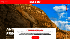 What Caloi.com website looked like in 2023 (1 year ago)
