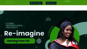 What Ciu.ac.ug website looked like in 2023 (1 year ago)