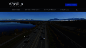 What Cityofwasilla.com website looked like in 2023 (1 year ago)