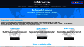 What Contatoreaccessi.com website looked like in 2023 (1 year ago)