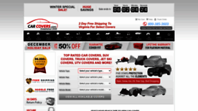What Carcovers.com website looked like in 2023 (1 year ago)