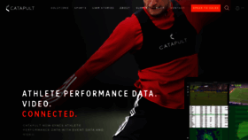 What Catapultsports.com website looked like in 2023 (1 year ago)