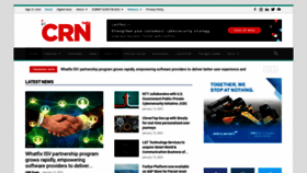 What Crn.in website looked like in 2023 (1 year ago)