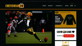 What Cheeseheadtv.com website looked like in 2023 (1 year ago)