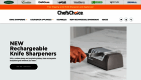 What Chefschoice.com website looked like in 2023 (1 year ago)