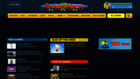 What Coolmath-games.com website looked like in 2023 (1 year ago)