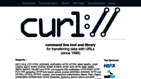 What Curl.se website looked like in 2023 (1 year ago)