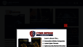 What Cyberdefensemagazine.com website looked like in 2023 (1 year ago)