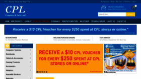 What Cplonline.com.au website looked like in 2023 (1 year ago)