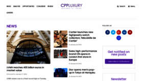 What Cpp-luxury.com website looked like in 2023 (1 year ago)