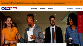 What Ccbg.com website looked like in 2023 (2 years ago)
