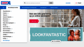 What Cashbackxl.nl website looked like in 2023 (1 year ago)