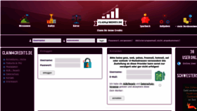 What Claim4credits.de website looked like in 2023 (3 years ago)