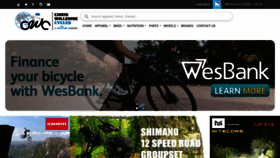 What Cwcycles.co.za website looked like in 2023 (3 years ago)