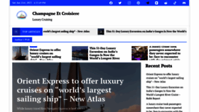 What Champagneetcroisiere.com website looked like in 2023 (1 year ago)