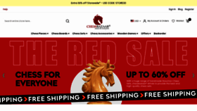 What Chessbazaar.com website looked like in 2023 (1 year ago)