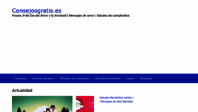 What Consejosgratis.es website looked like in 2023 (1 year ago)