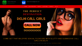 What Callgirlsindelhii.net website looked like in 2023 (1 year ago)