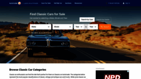 What Collectorcartrader.com website looked like in 2023 (1 year ago)