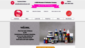 What Cakebrandsusa.com website looked like in 2023 (1 year ago)