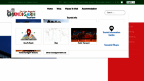 What Chandigarhtourism.gov.in website looked like in 2023 (1 year ago)