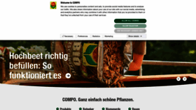 What Compo.de website looked like in 2023 (2 years ago)
