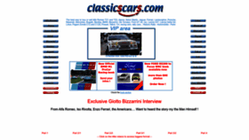 What Classicscars.com website looked like in 2023 (1 year ago)