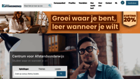 What Centrumvoorafstandsonderwijs.be website looked like in 2023 (1 year ago)