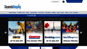 What Corporateshopping.com website looked like in 2023 (1 year ago)