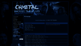 What Chmetal.info website looked like in 2023 (1 year ago)