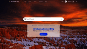 What Cn.bing.com website looked like in 2023 (2 years ago)