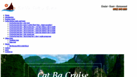What Catbasailing.com website looked like in 2023 (1 year ago)