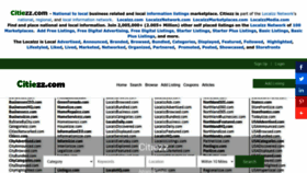 What Citiezz.com website looked like in 2023 (2 years ago)