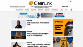What Cleanlink.com website looked like in 2023 (1 year ago)