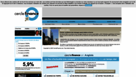 What Cerclefinance.com website looked like in 2023 (2 years ago)