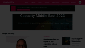 What Capacitymedia.com website looked like in 2023 (1 year ago)