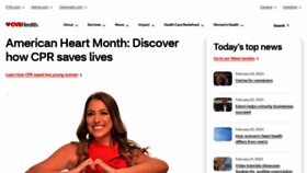 What Cvshealth.com website looked like in 2023 (1 year ago)