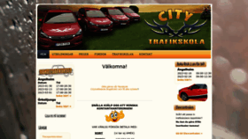 What Citytrafik.nu website looked like in 2023 (1 year ago)