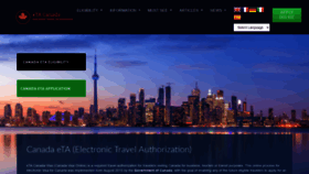 What Canada-visa-online.org website looked like in 2023 (1 year ago)