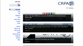 What Crpa.it website looked like in 2023 (1 year ago)