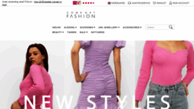 What Comegetfashion.com website looked like in 2023 (1 year ago)