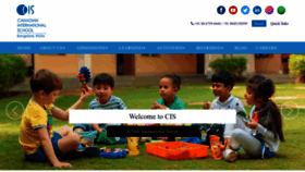 What Canadianinternationalschool.com website looked like in 2023 (1 year ago)